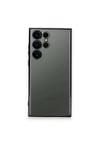 Mey İthalat®  Samsung Galaxy S23 Ultra Kılıf  Lensli Silikon - Siyah