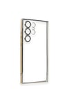 Mey İthalat®  Samsung Galaxy S23 Ultra Kılıf  Lensli Silikon - Gold