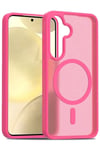 Mey İthalat®  Samsung Galaxy S24 Jota Magsafe Kapak - Rose
