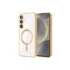 Mey İthalat®  Samsung Galaxy S24 Kılıf Kross Magneticsafe Kapak - Gold