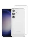 Mey İthalat®  Samsung Galaxy S24 Kılıf Lüx Şeffaf Silikon