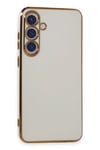 Mey İthalat®  Samsung Galaxy S24 Kılıf Volet Silikon - Beyaz