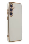 Mey İthalat®  Samsung Galaxy S24 Kılıf Volet Silikon - Beyaz
