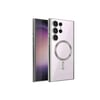 Mey İthalat®  Samsung Galaxy S24 Ultra Kılıf Kross Magneticsafe Kapak - Gümüş