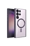 Mey İthalat®  Samsung Galaxy S24 Ultra Kılıf Kross Magneticsafe Kapak - Mor