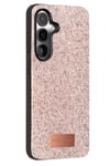 Mey İthalat®  Samsung Galaxy S25 Bright Simli Kapak - Pembe