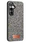Mey İthalat®  Samsung Galaxy S25 Bright Simli Kapak - Gold
