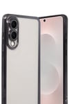 Mey İthalat®  Samsung Galaxy S25 Edge  Lensli Silikon - Siyah