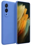 Mey İthalat®  Samsung Galaxy S25 Edge First Silikon - Mavi