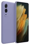 Mey İthalat®  Samsung Galaxy S25 Edge First Silikon - Lila