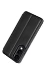 Mey İthalat®  Samsung Galaxy S25 Edge Flip Cover - Siyah