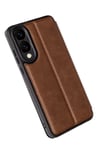 Mey İthalat®  Samsung Galaxy S25 Edge Flip Cover - Taba
