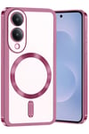 Mey İthalat®  Samsung Galaxy S25 Edge Kross Magneticsafe Kapak - Rose