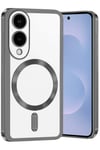 Mey İthalat®  Samsung Galaxy S25 Edge Kross Magneticsafe Kapak - Titan Gri