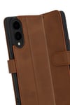 Mey İthalat®  Samsung Galaxy S25 Edge Trend S Plus Kapaklı Kılıf - Taba