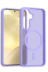 Mey İthalat®  Samsung Galaxy S25 FE Jota Magsafe Kapak - Lila