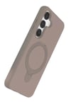 Mey İthalat®  Samsung Galaxy S25 Regal Magsafe Standlı Kapak - Çöl Titanyum