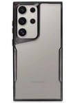 Mey İthalat®  Samsung Galaxy S25 Ultra Kılıf Boyi Silikon Kapak - Siyah
