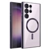 Mey İthalat®  Samsung Galaxy S25 Ultra Kılıf Kross Magneticsafe Kapak - Mor