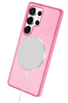 Mey İthalat®  Samsung Galaxy S25 Ultra Star Magsafe Kapak - Pembe