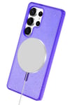 Mey İthalat®  Samsung Galaxy S25 Ultra Star Magsafe Kapak - Mor