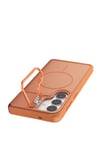 Mey İthalat®  Samsung Galaxy S26 Pale Magsafe Standlı Kapak - Turuncu