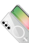 Mey İthalat®  Samsung Galaxy S26 Plus Combo Sert Şeffaf Magsafe Kapak - Şeffaf