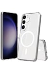 Mey İthalat®  Samsung Galaxy S26 Plus Magneticsafe Şeffaf Silikon - Şeffaf