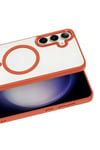 Mey İthalat®  Samsung Galaxy S26 Plus Terea Magsafe Kapak - Turuncu