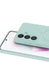 Mey İthalat®  Samsung Galaxy S26 Regal Magsafe Standlı Kapak - Su Yeşili