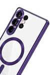 Mey İthalat®  Samsung Galaxy S26 Ultra Kross Magneticsafe Kapak - Mor