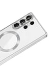 Mey İthalat®  Samsung Galaxy S26 Ultra Kross Magneticsafe Kapak - Gümüş