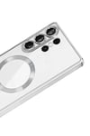 Mey İthalat®  Samsung Galaxy S26 Ultra Kross Magneticsafe Kapak - Gümüş