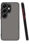 Mey İthalat®  Samsung Galaxy S26 Ultra Montreal Silikon Kapak - Siyah