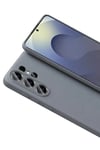Mey İthalat®  Samsung Galaxy S26 Ultra Nano içi Kadife Silikon - Gri