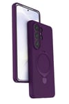 Mey İthalat®  Samsung Galaxy S26 Ultra Regal Magsafe Standlı Kapak - Derin Mor