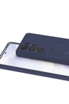 Mey İthalat®  Samsung Galaxy S26 Ultra Regal Magsafe Standlı Kapak - Lacivert