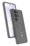 Mey İthalat®  Samsung Galaxy S26 Ultra Regal Magsafe Standlı Kapak - Titan Gri