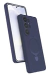 Mey İthalat®  Samsung Galaxy S26 Ultra Regal Magsafe Standlı Kapak - Lacivert