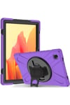 Mey İthalat®  Samsung Galaxy T220 Tab A7 Lite 8.7 Kılıf Amazing Tablet Kapak - Mor