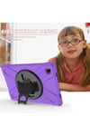 Mey İthalat®  Samsung Galaxy T220 Tab A7 Lite 8.7 Kılıf Amazing Tablet Kapak - Mor