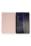Mey İthalat®  Samsung Galaxy T970 Tab S7 Plus 12.4 Kılıf Tablet Smart Kılıf - Rose Gold