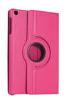 Mey İthalat®  Samsung Galaxy Tab A11 360 Tablet Deri Kılıf - Pembe