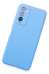Mey İthalat®  Tecno Camon 18 Kılıf First Silikon - Mavi