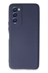 Mey İthalat®  Tecno Camon 18 Kılıf First Silikon - Lacivert