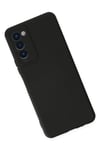Mey İthalat®  Tecno Camon 18 Kılıf Nano içi Kadife Silikon - Siyah
