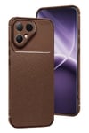 Mey İthalat®  Tecno Pova Curve 2 5G Auto Focus Karbon Kapak - Kahverengi