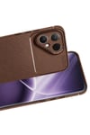 Mey İthalat®  Tecno Pova Curve 2 5G Auto Focus Karbon Kapak - Kahverengi