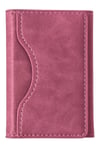 Mey İthalat®  Tema Magsafe Deri Kartlık - Pembe