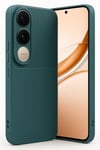 Mey İthalat®  Vivo V50 Lite 4G Auto Focus Karbon Kapak - Koyu Yeşil
